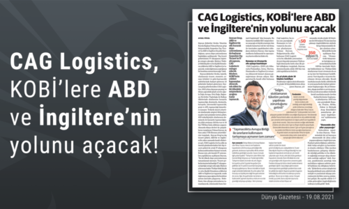 CAG Logistics will pave the way for SMEs in the USA and UK